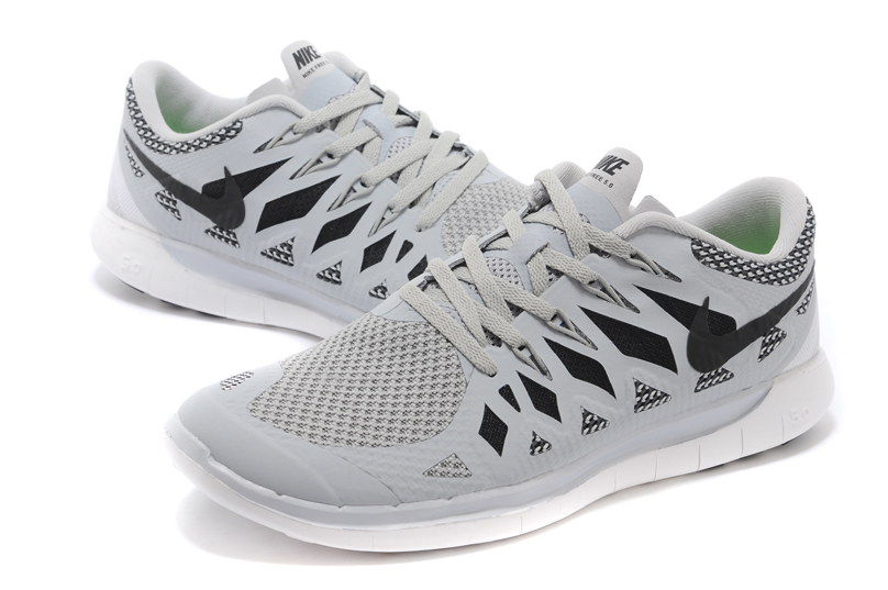 nouvelle Nike Free 5.0 ainsi que les hommes de chaussures de course gris (3)